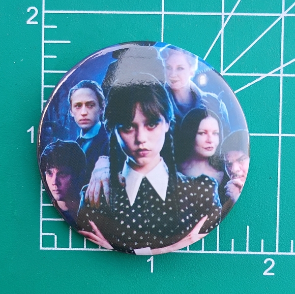2/$10 Wednesday Button Pin Style 6 - Picture 1 of 3